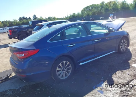 2017 Hyundai Sonata Sport from USA, damaged, VIN 5NPE34AFXHH535410